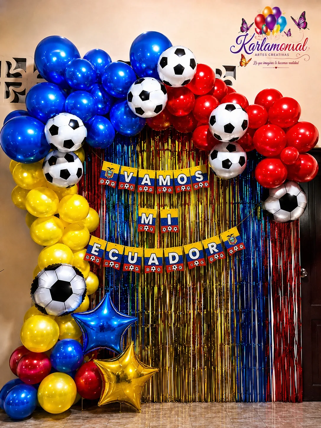 Decoración con globos